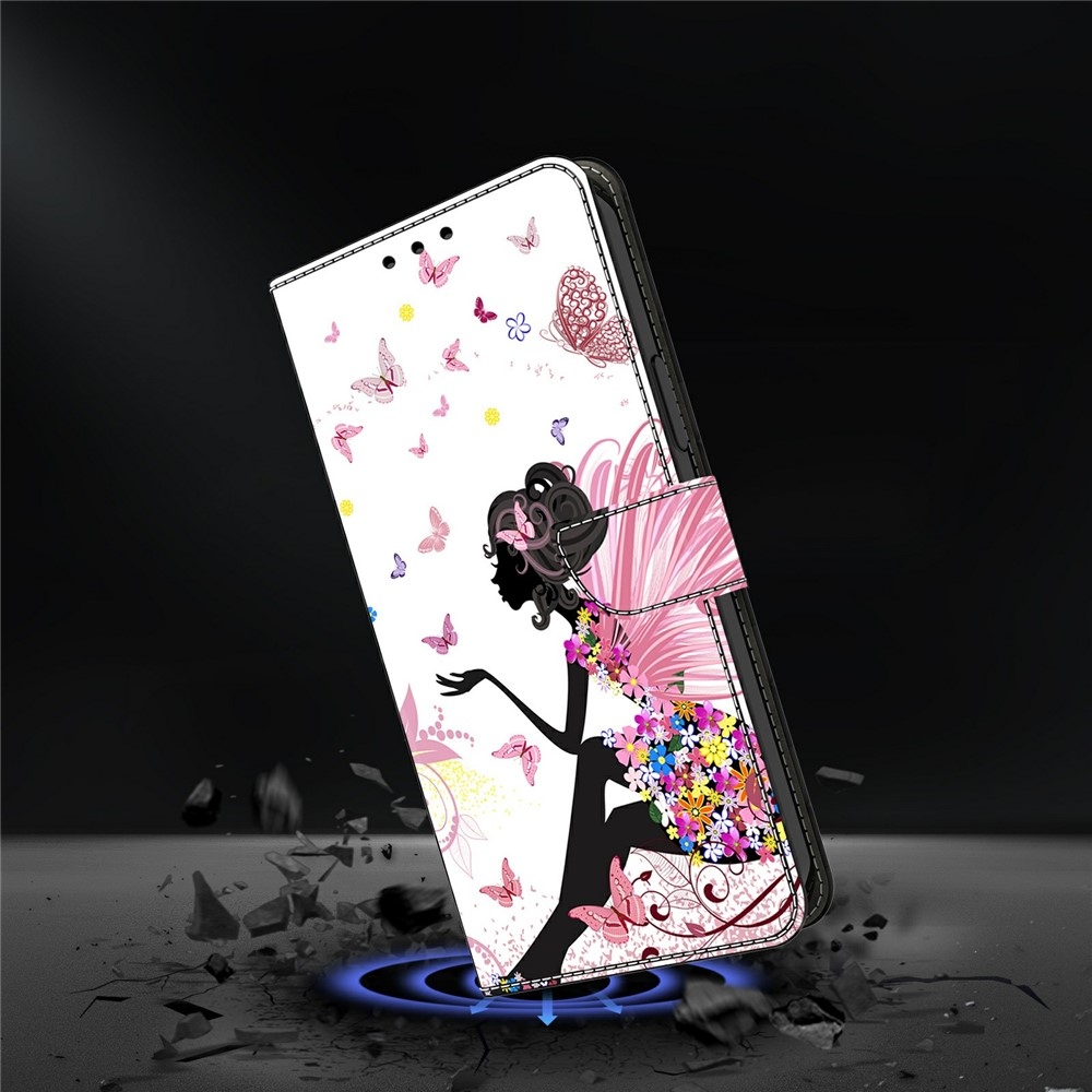 Compart könyv tok Xiaomi Redmi A7 Pro - pillangó lányhoz