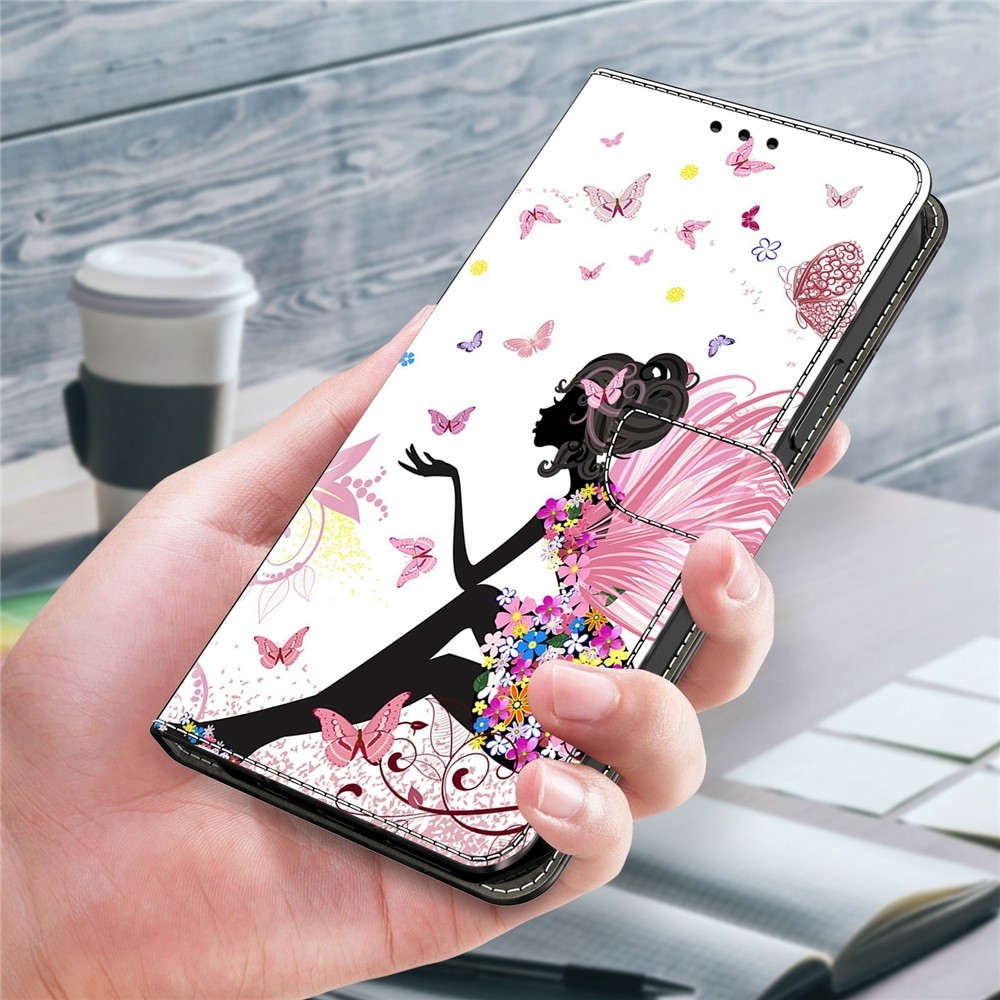 Compart könyv tok Xiaomi Redmi A7 Pro - pillangó lányhoz
