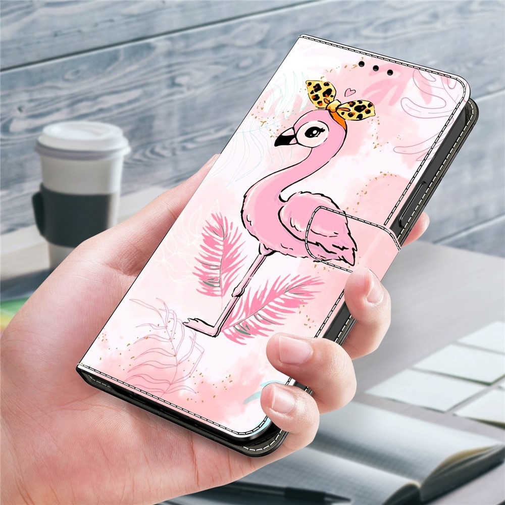 Compart könyv tok Xiaomi Redmi A7 Pro - flamingó 1