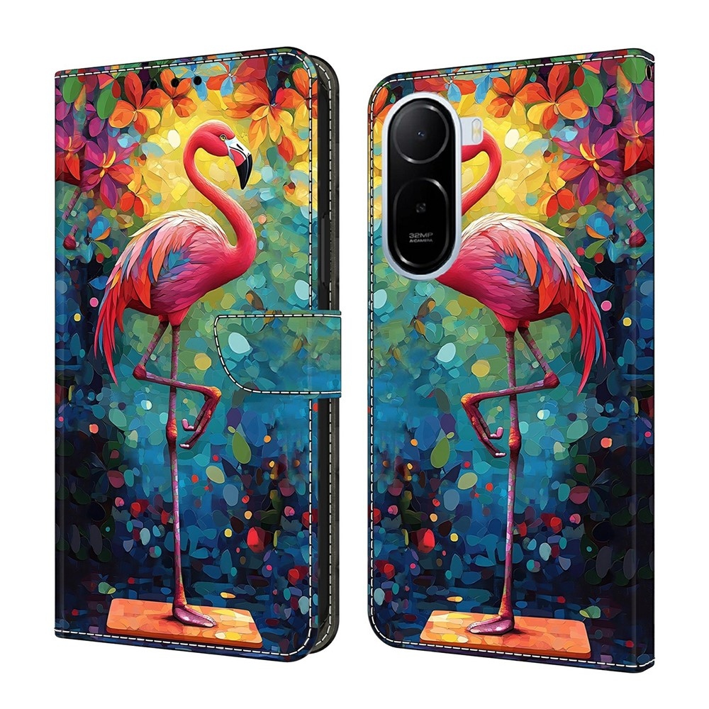 Compart könyv tok a Xiaomi Redmi A7 Pro-hoz - flamingó