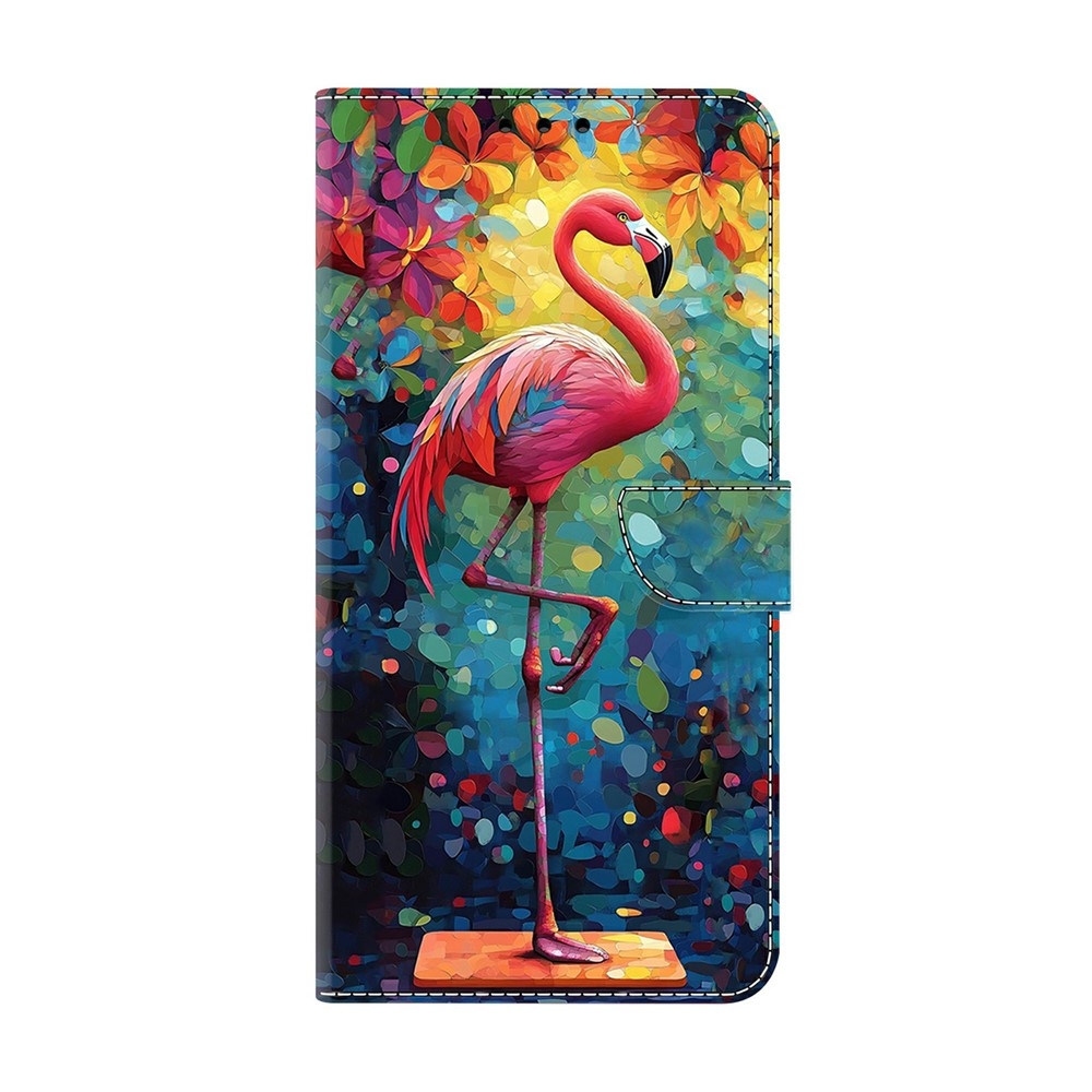 Compart könyv tok a Xiaomi Redmi A7 Pro-hoz - flamingó