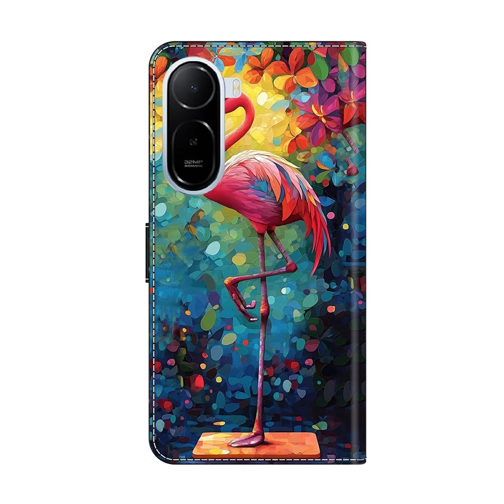 Compart könyv tok a Xiaomi Redmi A7 Pro-hoz - flamingó