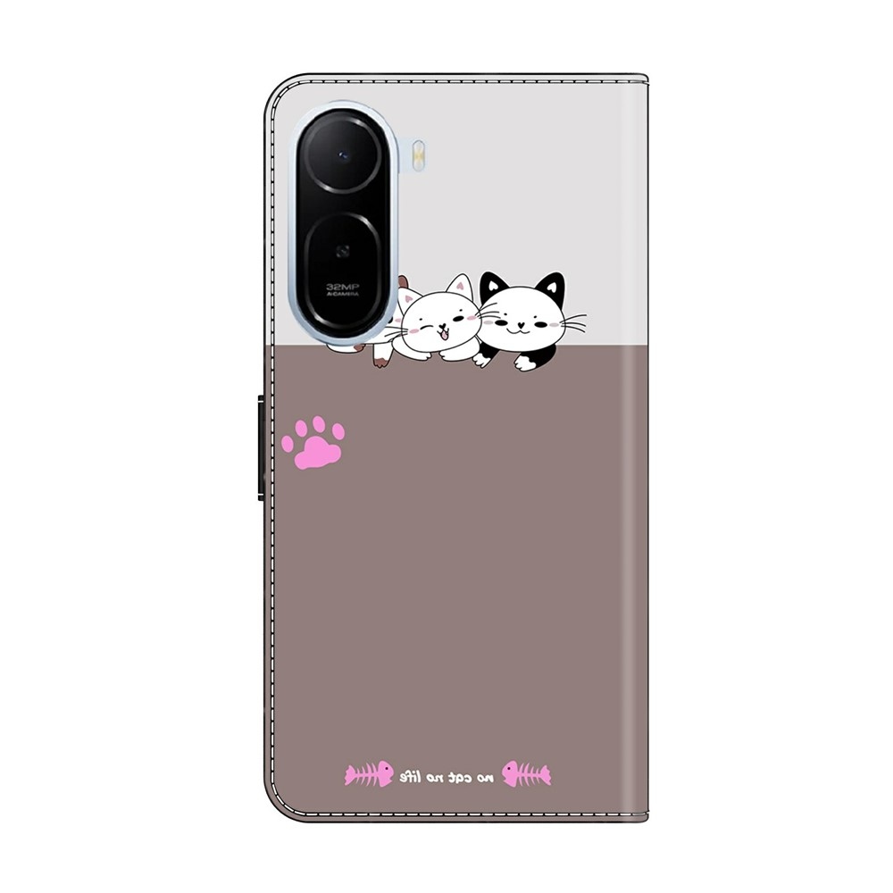 Compart könyv tok a Xiaomi Redmi A7 Pro-hoz - három cica