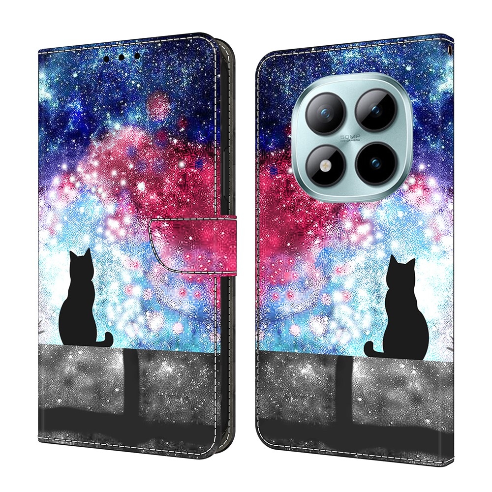 Compart könyv tok Xiaomi Redmi Note 15 Pro 5G - macska és égbolt