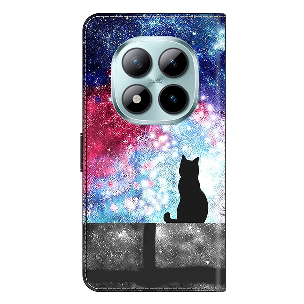 Compart könyv tok Xiaomi Redmi Note 15 Pro 5G - macska és égbolt