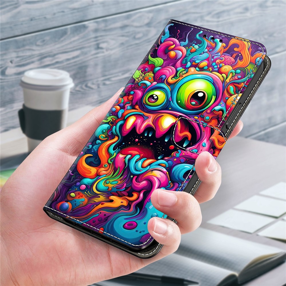 Compart könyv tok a Xiaomi Redmi Note 15 Pro 5G-hez - szörnyeteg