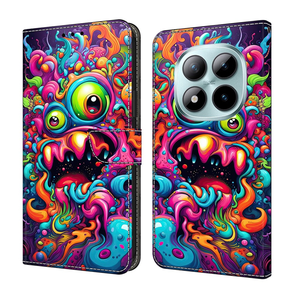 Compart könyv tok a Xiaomi Redmi Note 15 Pro 5G-hez - szörnyeteg