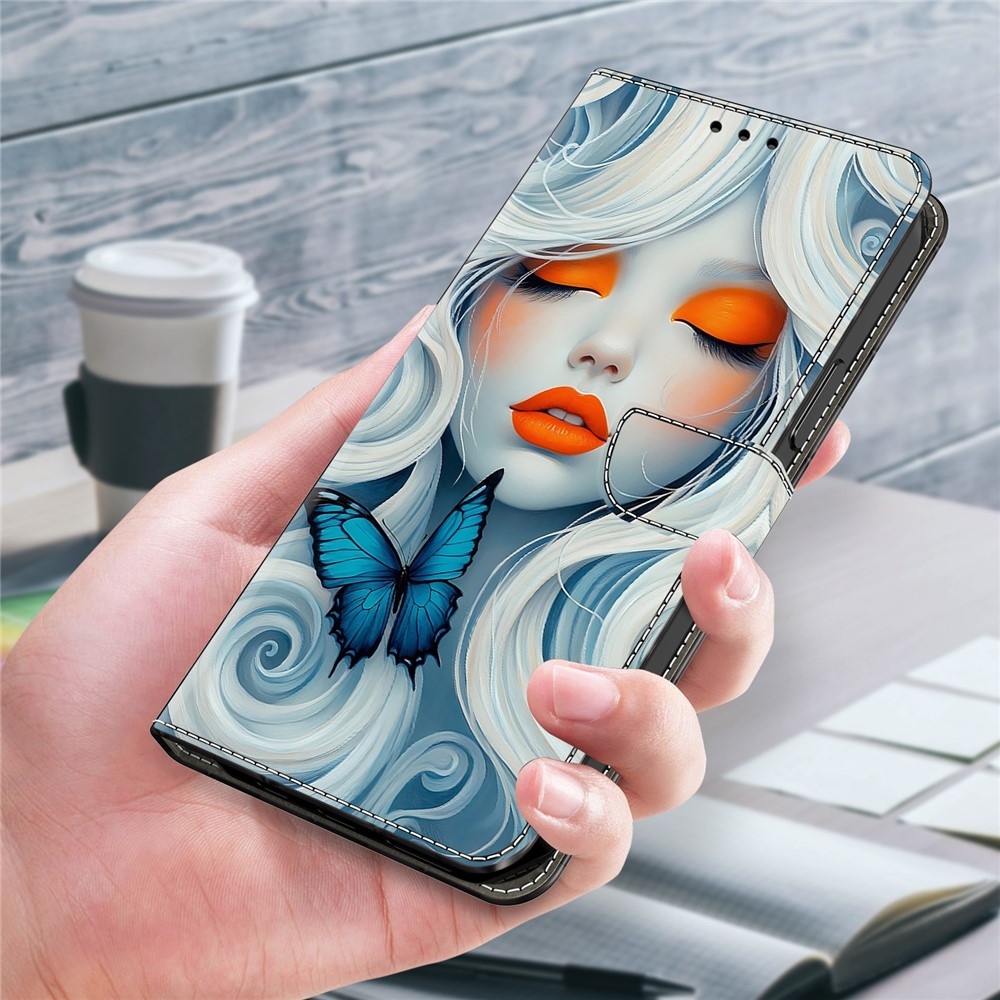 Compart könyv tok Xiaomi Redmi Note 15 Pro 5G - hó nőhöz