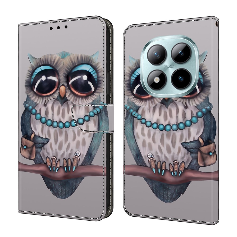 Compart könyv tok Xiaomi Redmi Note 15 Pro 5G - bagoly 1