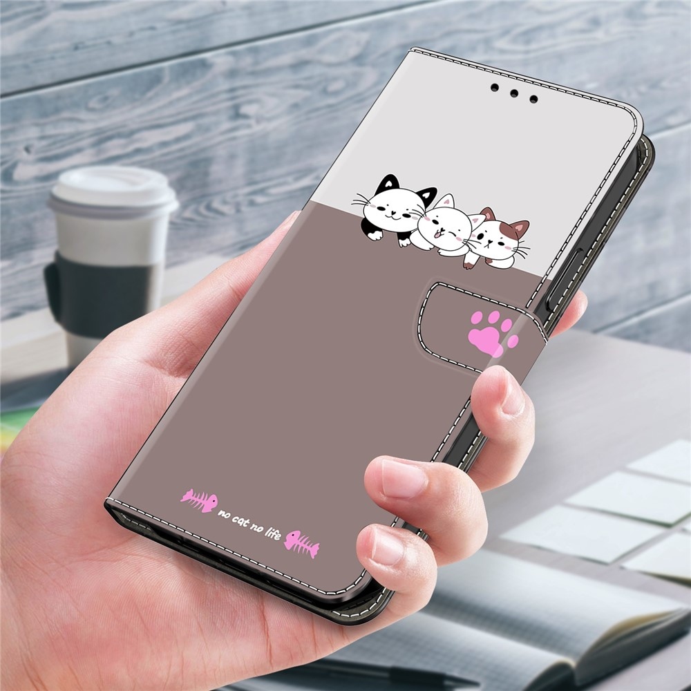 Compart könyv tok a Xiaomi Redmi Note 15 Pro 5G-hez - három cica