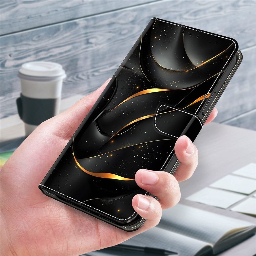 Compart könyv tok Xiaomi Redmi Note 15 Pro 5G - arany repedésekhez