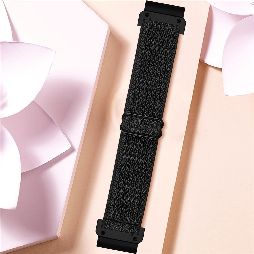 Connect nylon rugalmas szíj a Garmin Fenix 8 Pro 51 mm-es és a Fenix 8 51 mm-es modellekhez – fekete
