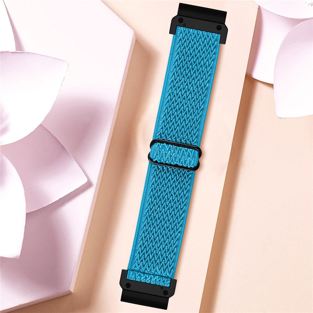 Connect nylon rugalmas szíj a Garmin Fenix 8 Pro 51 mm-es és a Fenix 8 51 mm-es modellekhez – kék