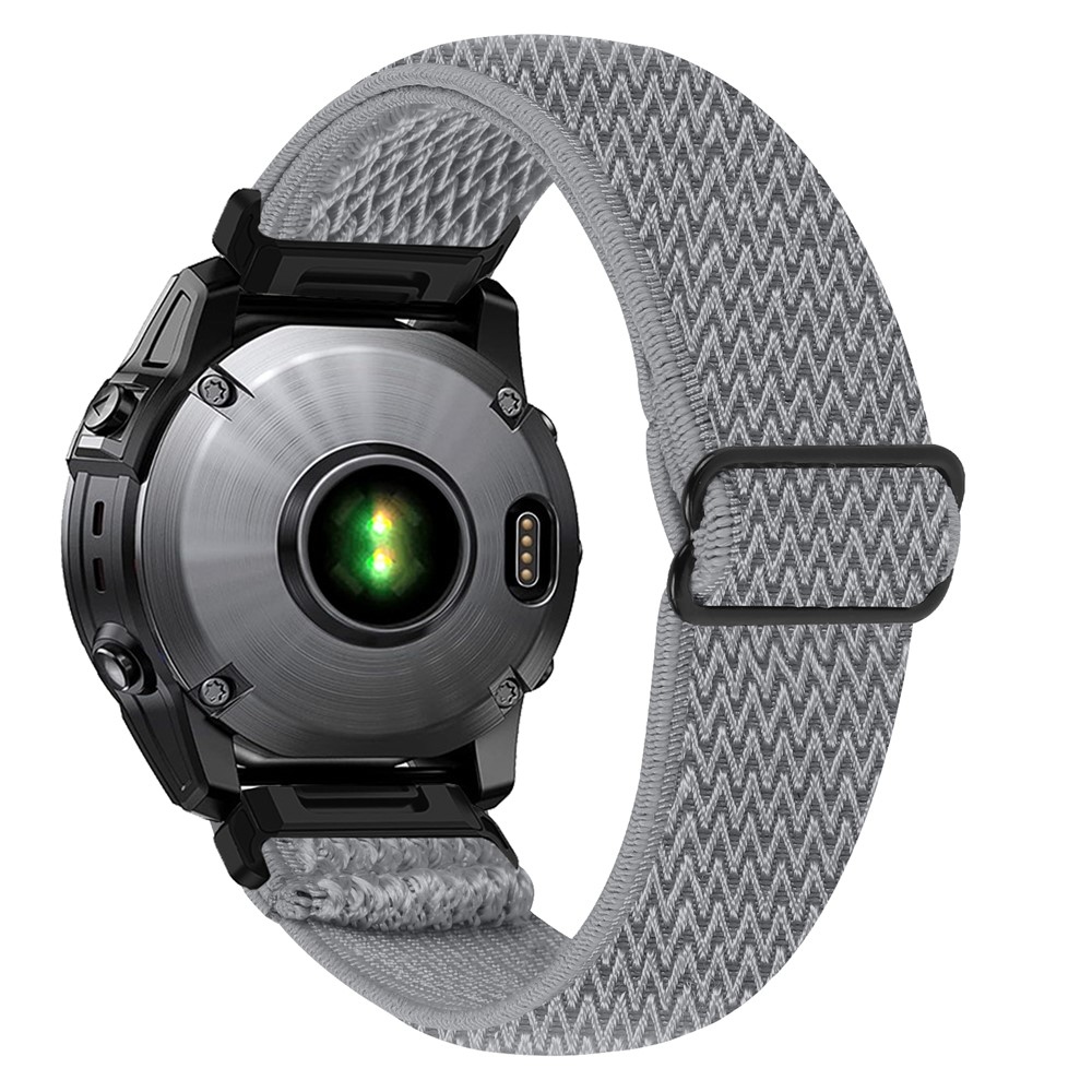 Connect nylon rugalmas szíj a Garmin Fenix 8 Pro 51 mm-es és Fenix 8 51 mm-es modellekhez – szürke