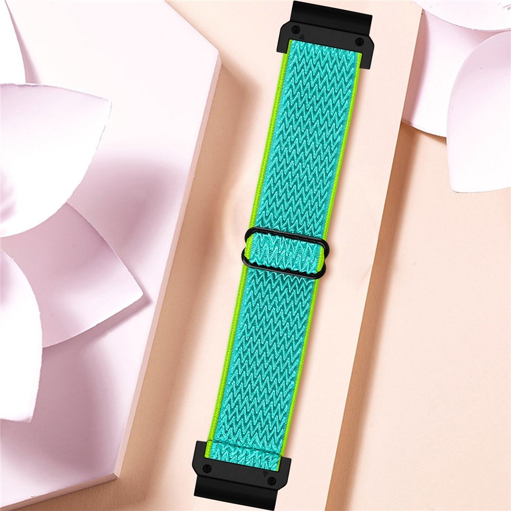 Connect nylon rugalmas szíj a Garmin Fenix 8 Pro 51 mm-es és a Fenix 8 51 mm-es modellekhez – sárgászöld