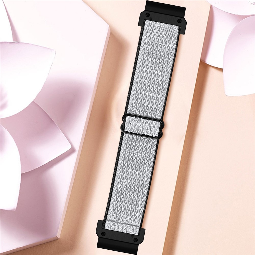 Connect nylon rugalmas szíj a Garmin Forerunner 970-hez – fekete/fehér