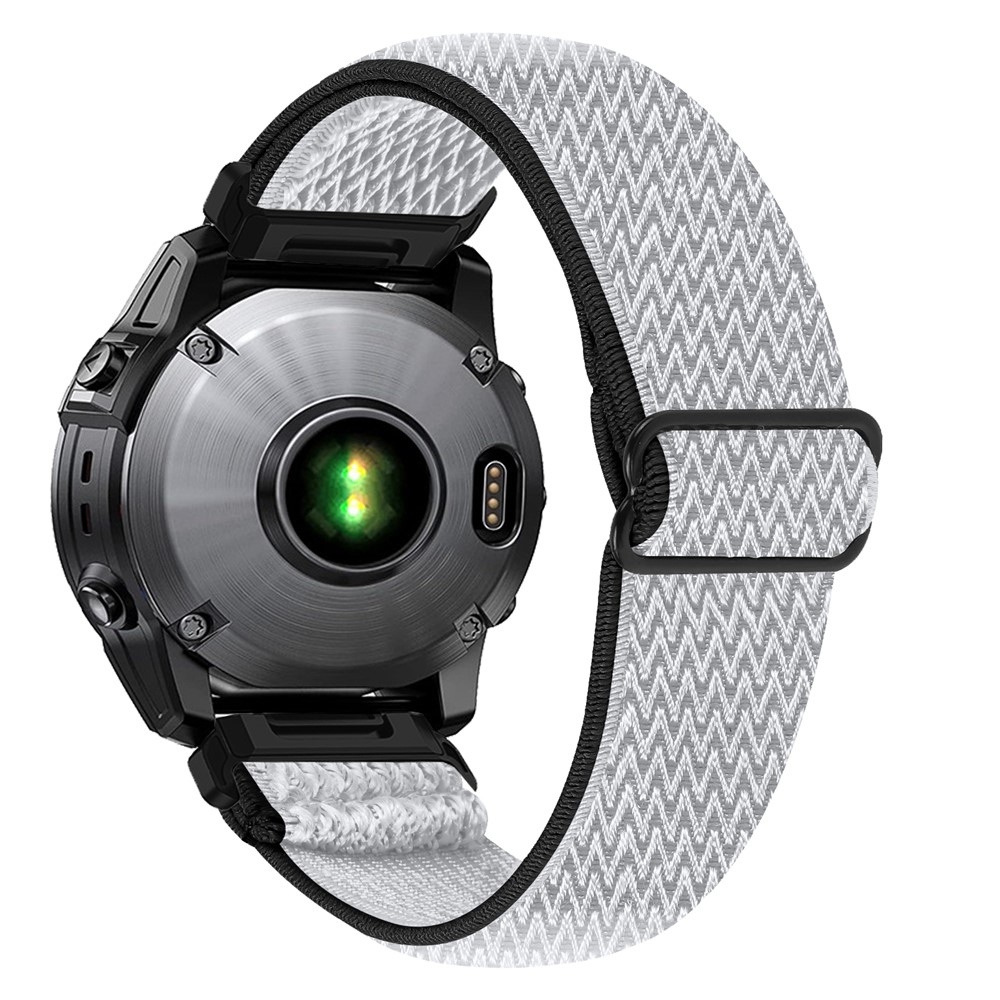 Connect nylon rugalmas szíj a Garmin Forerunner 970-hez – fekete/fehér