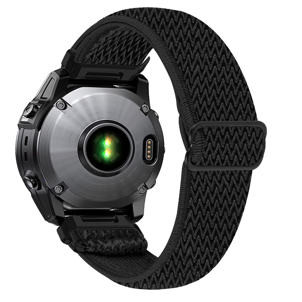 Connect nylon rugalmas karkötő a Garmin Forerunner 970-hez – fekete