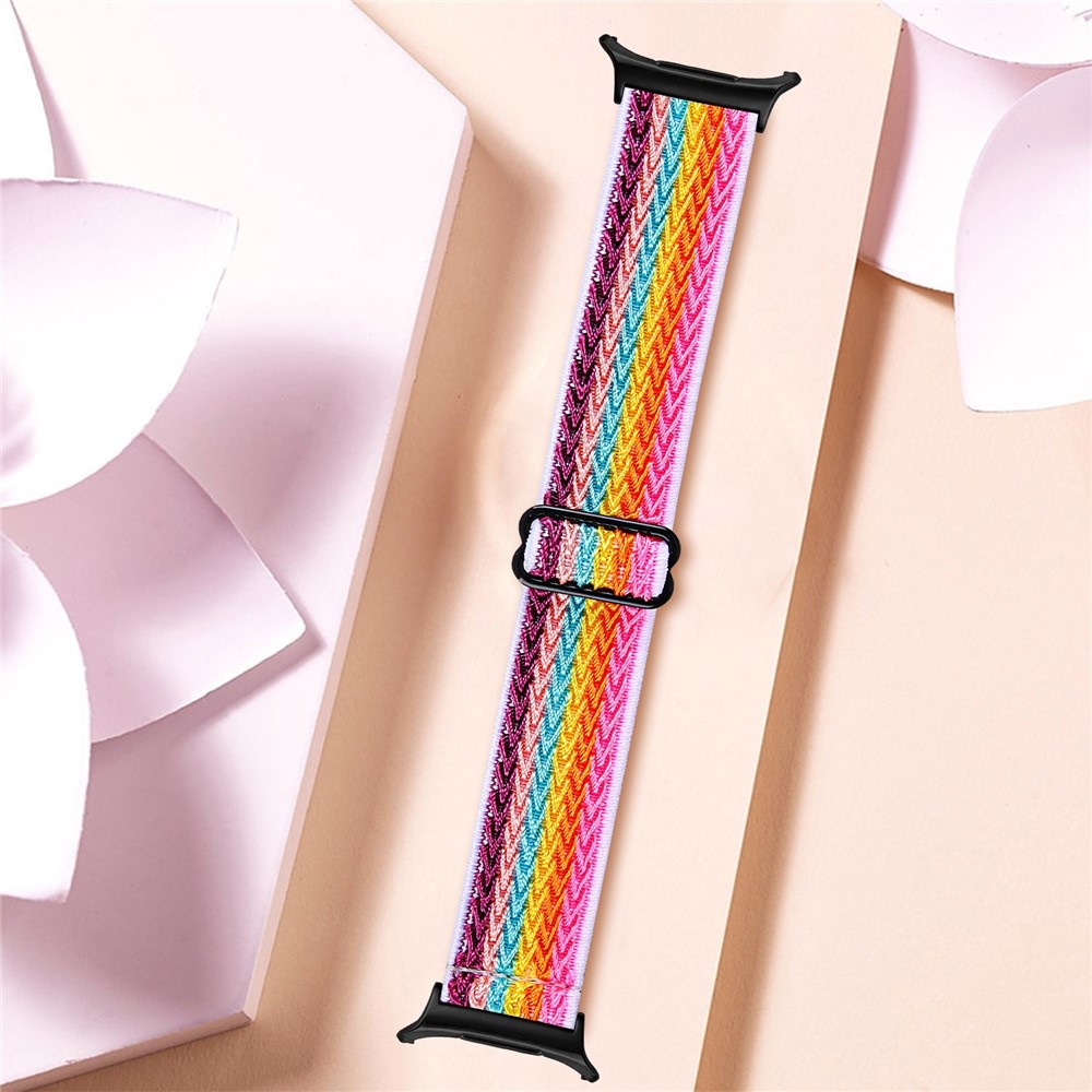 Connect nylon rugalmas szíj a Samsung Galaxy Watch8 Classic 46 mm-es/Watch8 44 mm-es/40 mm-es modellekhez – színes
