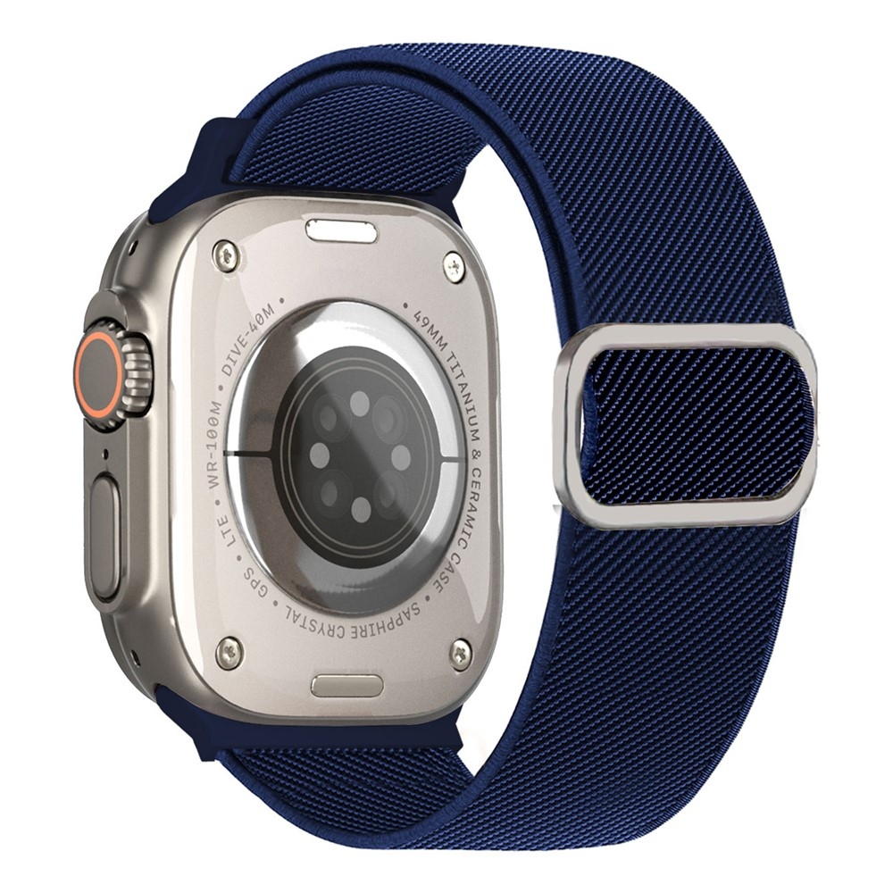 Connect nylon szíj az Apple Watch Ultra 4/3/2/1 49 mm-es és 12/11/10 46 mm-es modellekhez – kék