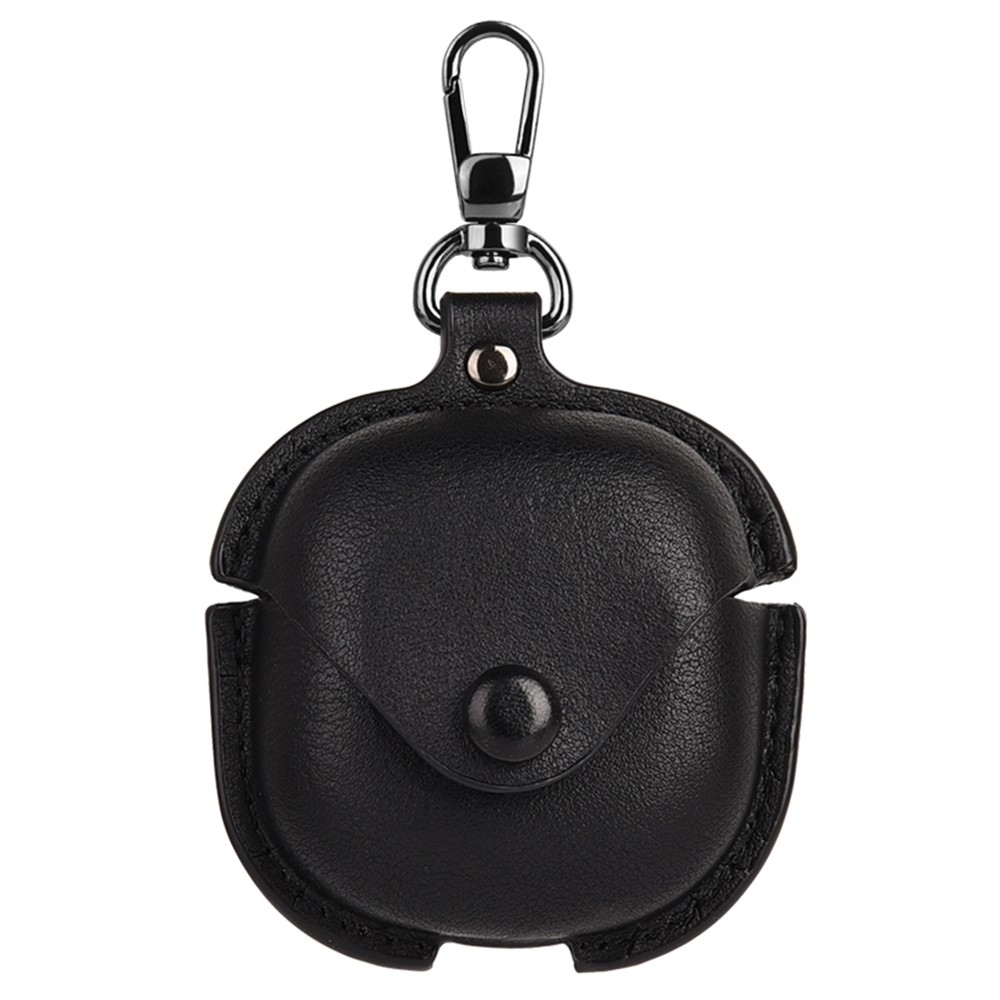 Conven műbőr tok a Samsung Galaxy Buds4 Pro/Buds4 készülékekhez – fekete