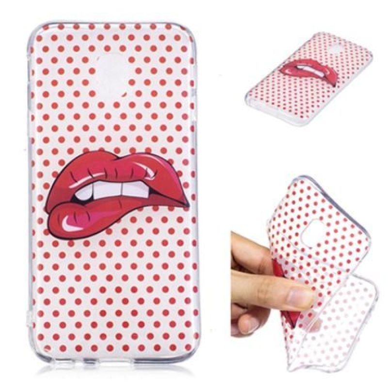 Cool zselés tok Samsung Galaxy J3 (2017) - piros ajkakhoz