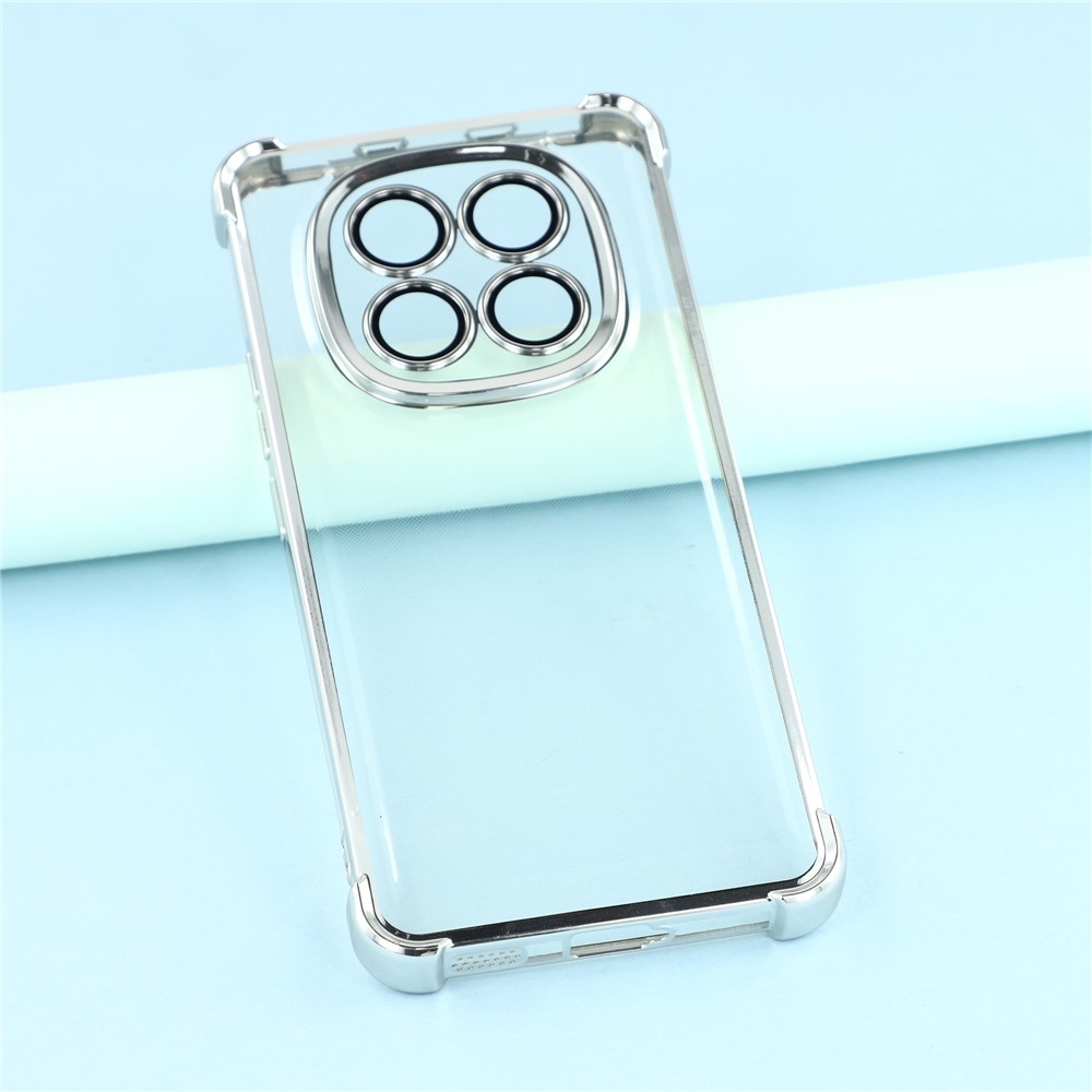 Sarkok tartós gél tok megerősített sarkokkal Xiaomi Poco M8 5G/Redmi Note 15 5G - ezüst