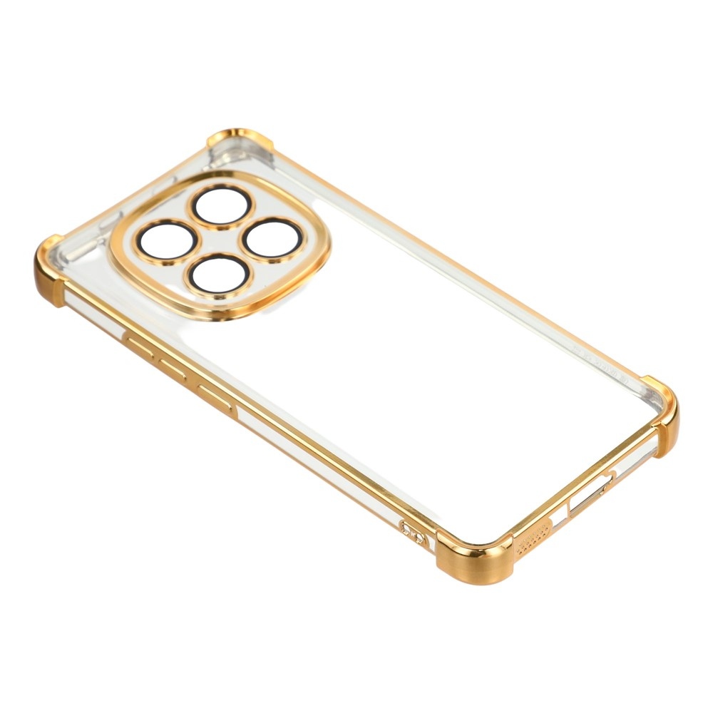 Sarkok tartós zselés tok megerősített sarkokkal Xiaomi Poco M8 5G/Redmi Note 15 5G - arany színben