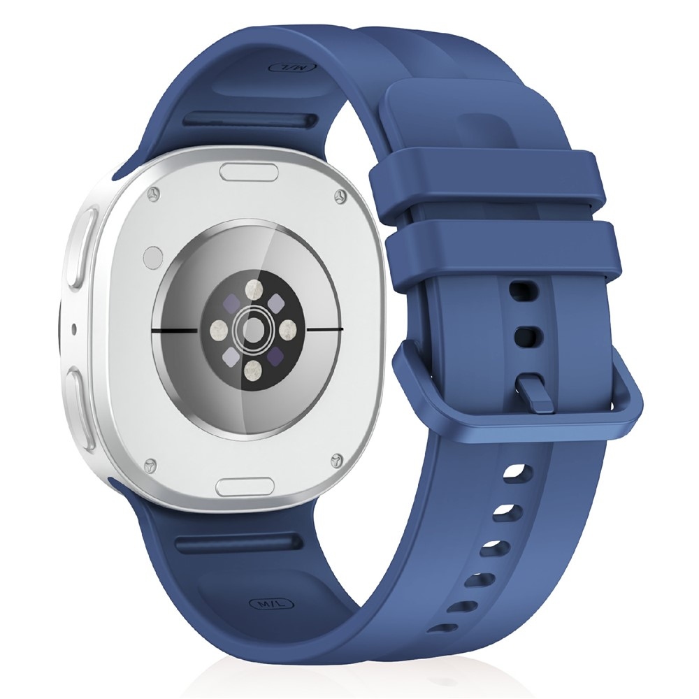Corre szilikon szíj a Samsung Galaxy Watch9 40 mm/44 mm és a Watch8 44 mm/40 mm modellekhez – kék, L méret
