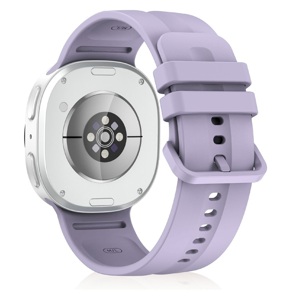 Corre szilikon karkötő a Samsung Galaxy Watch9 40 mm/44 mm/Watch8 44 mm/40 mm modellekhez – világos lila S