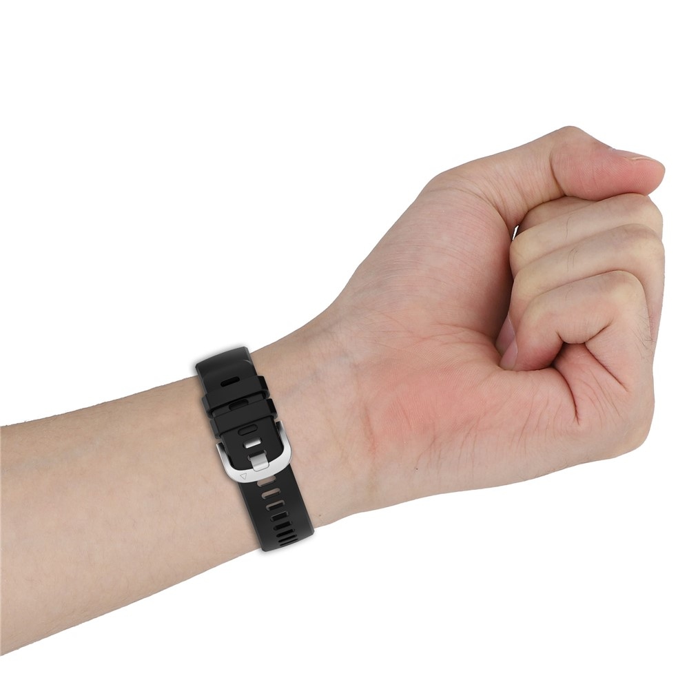Corros szilikon karkötő, 22 mm, Garmin Venu 4 41 mm-es modellhez – fekete