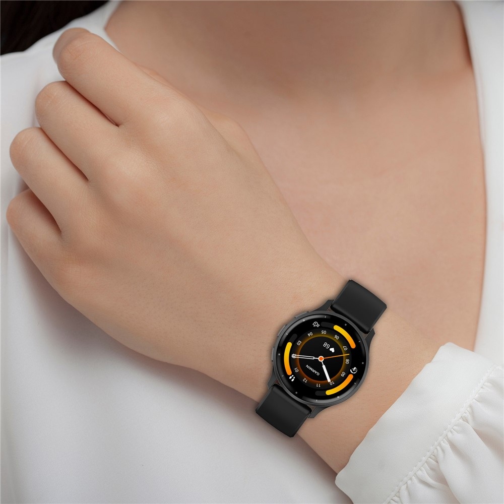 Corros szilikon karkötő, 22 mm, Garmin Venu 4 41 mm-es modellhez – fekete
