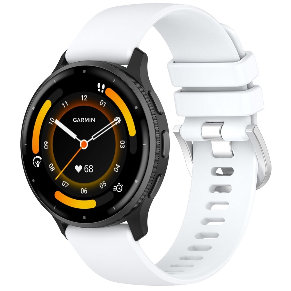 Corros szilikon karkötő, 22 mm, Garmin Venu 4 45 mm-hez – fehér
