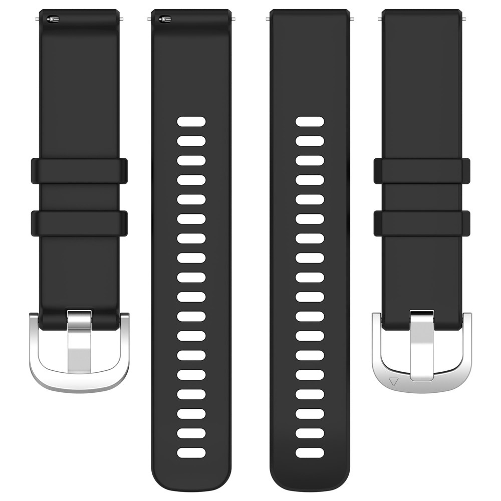 Corros szilikon karkötő, 22 mm, Garmin Venu 4 45 mm-es modellhez – fekete
