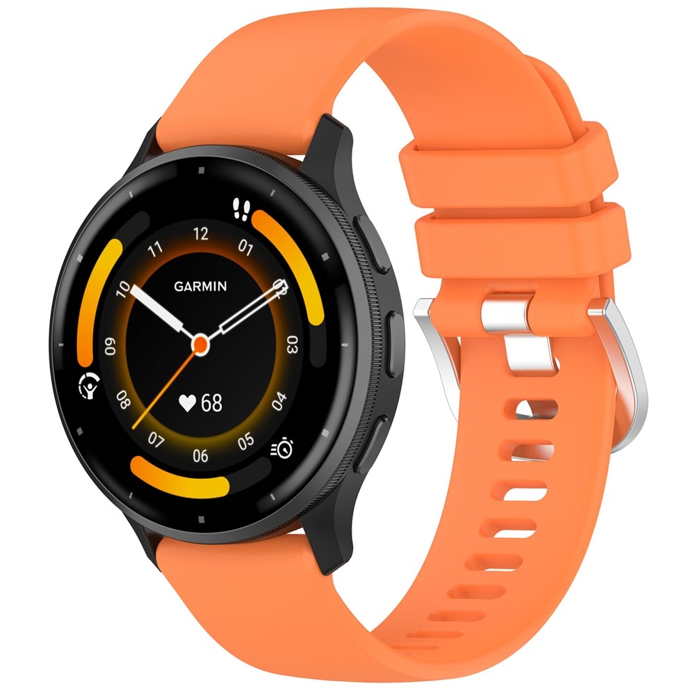 Corros szilikon karkötő, 22 mm, Garmin Venu 4 45 mm-es modellhez – narancssárga