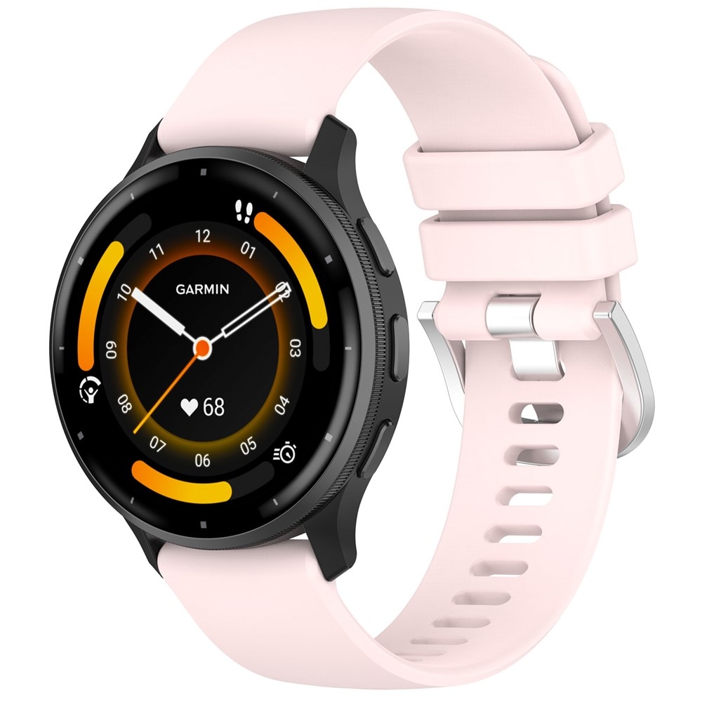 Corros szilikon karkötő, 22 mm, Garmin Venu 4 45 mm-hez – rózsaszín