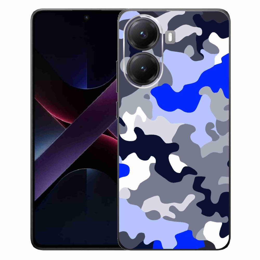 Gél borítás mmCase a Xiaomi Poco X7 Pro 5G-hez - álcázó minta 8