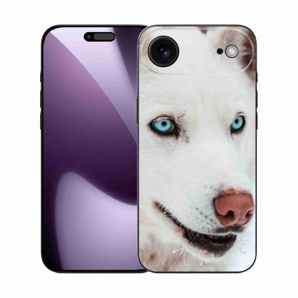 Zselés borítás mmCase iPhone 17 Air készülékhez - kutyaszemmel nézve