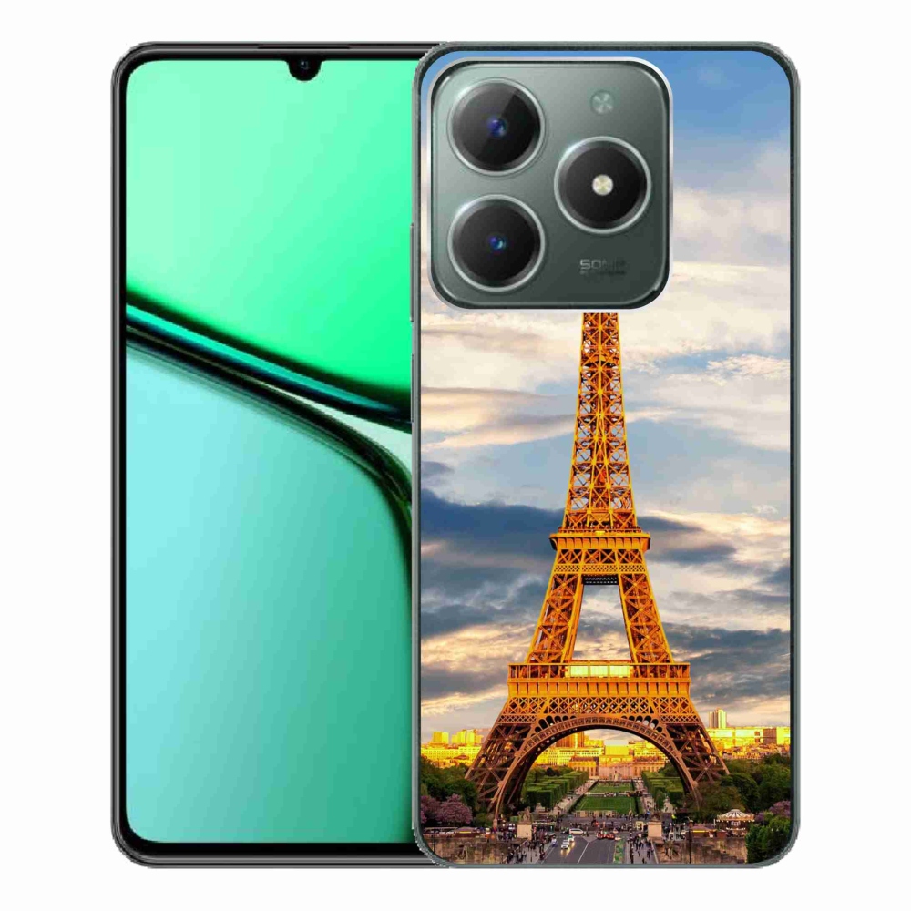 Gél borító mmCase a Realme C61 készülékhez - eiffel torony 3
