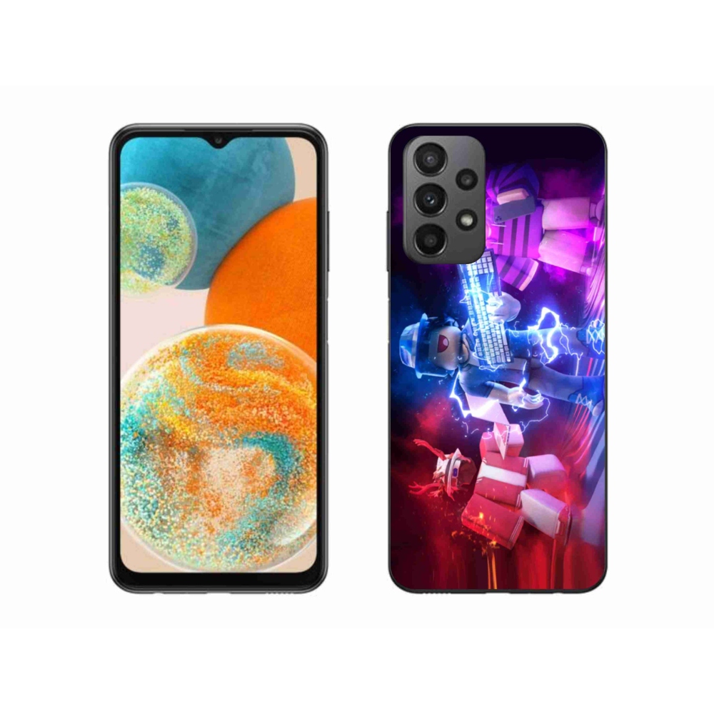 Gél borítás mmCase Samsung Galaxy A23 4G/5G készülékhez - roblox