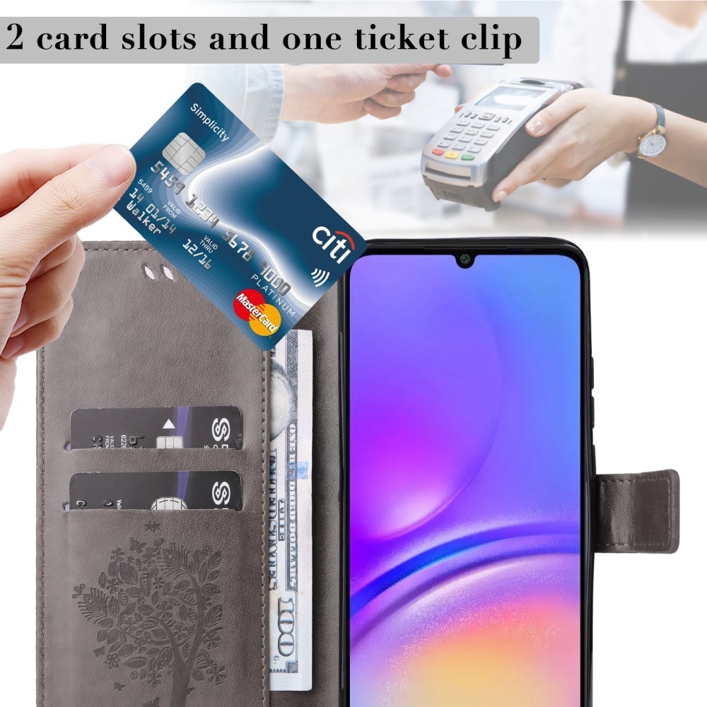 Fák könyve tok Samsung Galaxy A06 4G - szürke