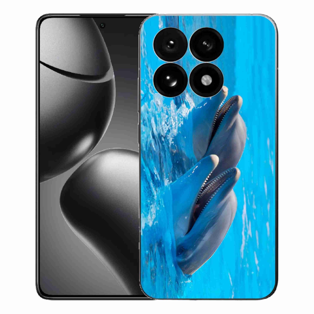Gél borítás mmCase a Xiaomi 15T-hez - delfinek