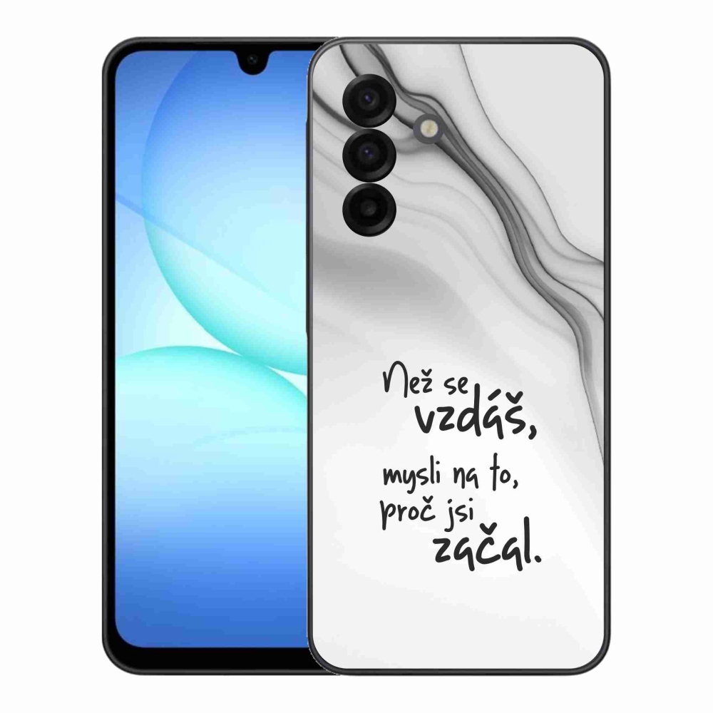 Gél borítás mmCase Samsung Galaxy A17 4G/5G - idézem 2 fehér háttér