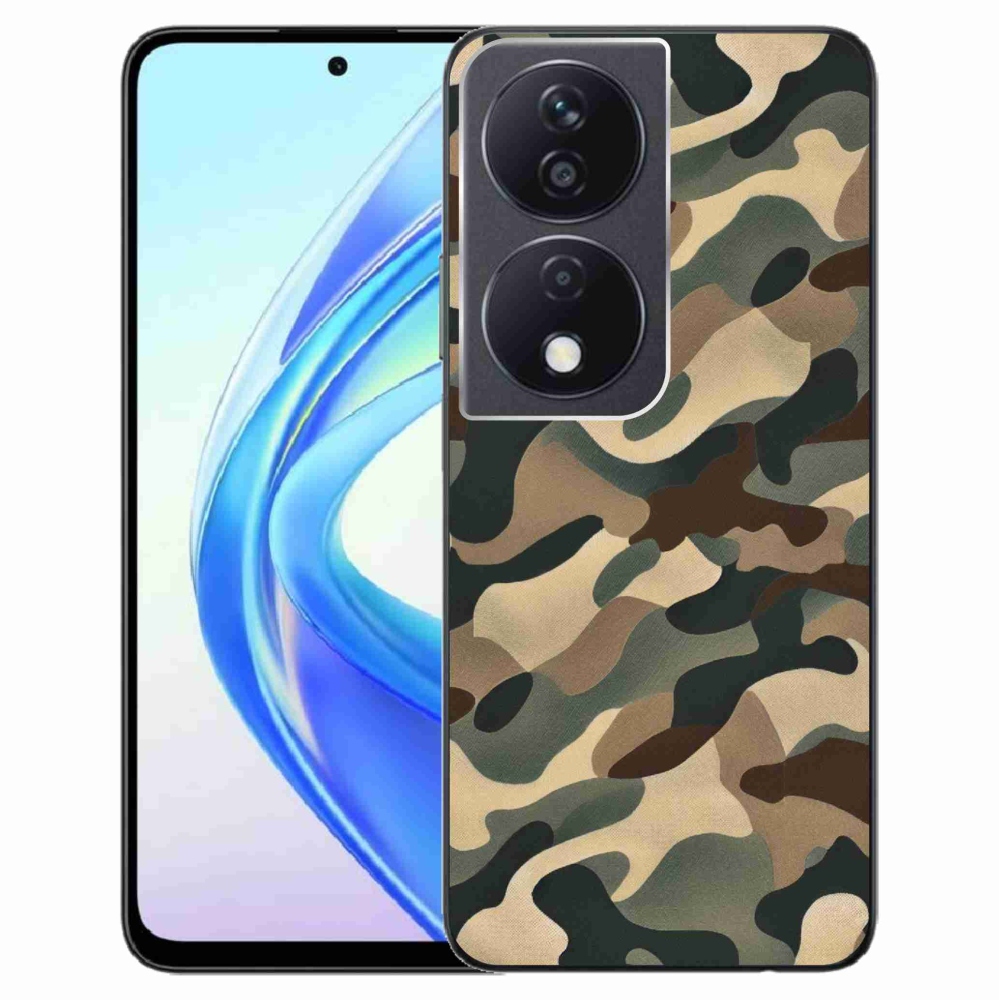 Zselés borítás mmCase a Honor X7b/Honor 90 Smart készülékhez - terepszínű minta 11