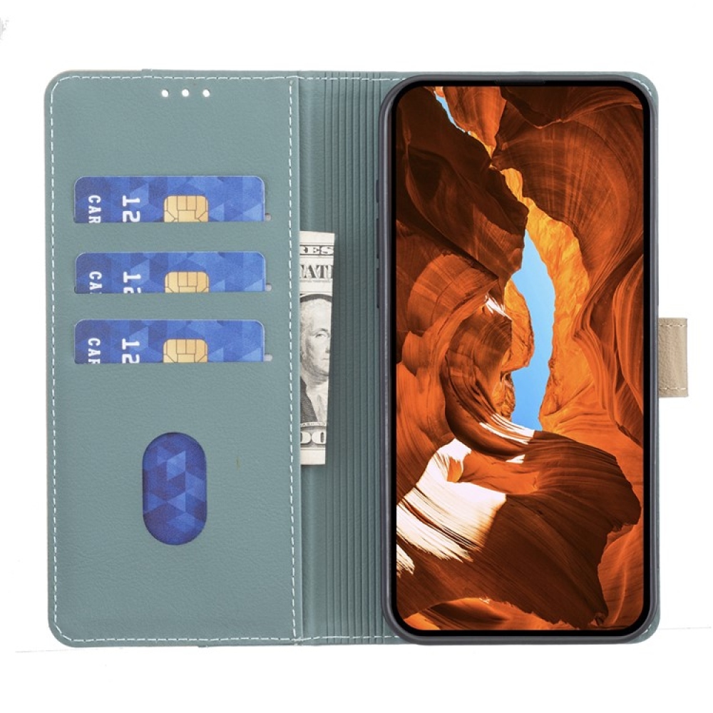 BNF DUO könyv tok Xiaomi Poco F7 5G - zöld