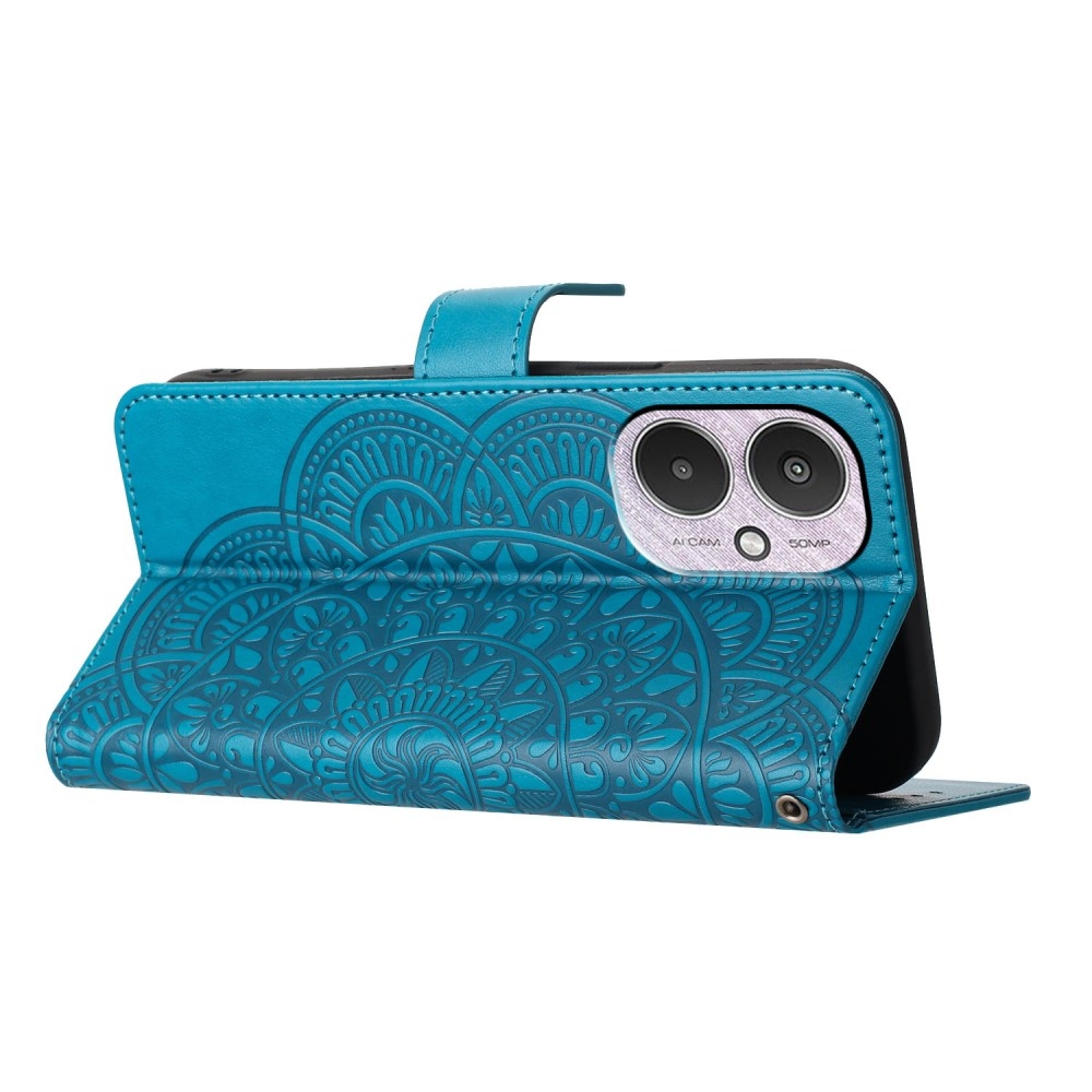 Mandala könyv tok Xiaomi Redmi 13C 5G - kék