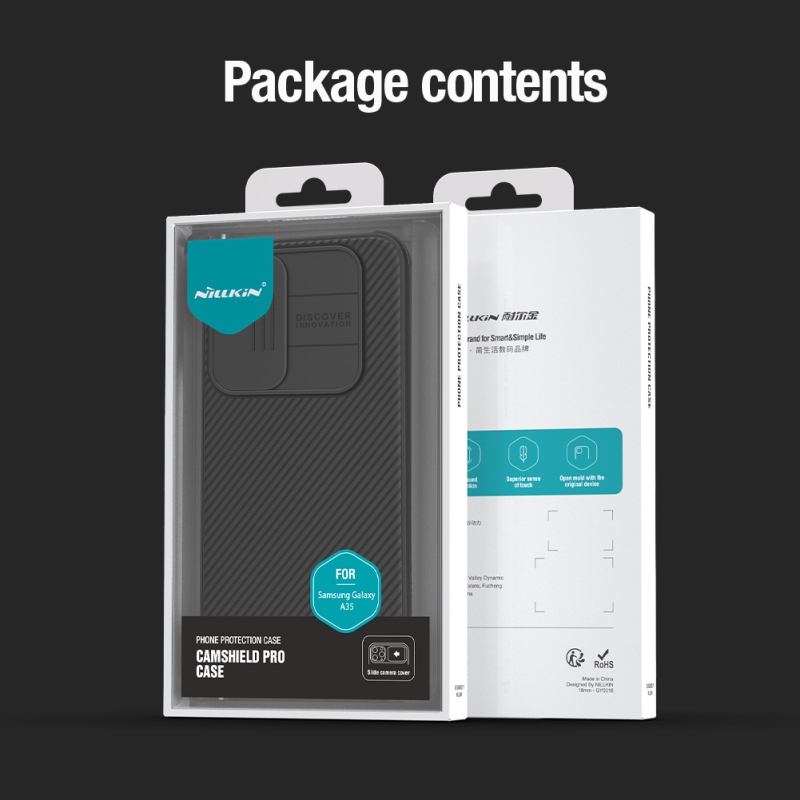 Nillkin CamShield PRO hátlap Samsung Galaxy A35 5G fekete