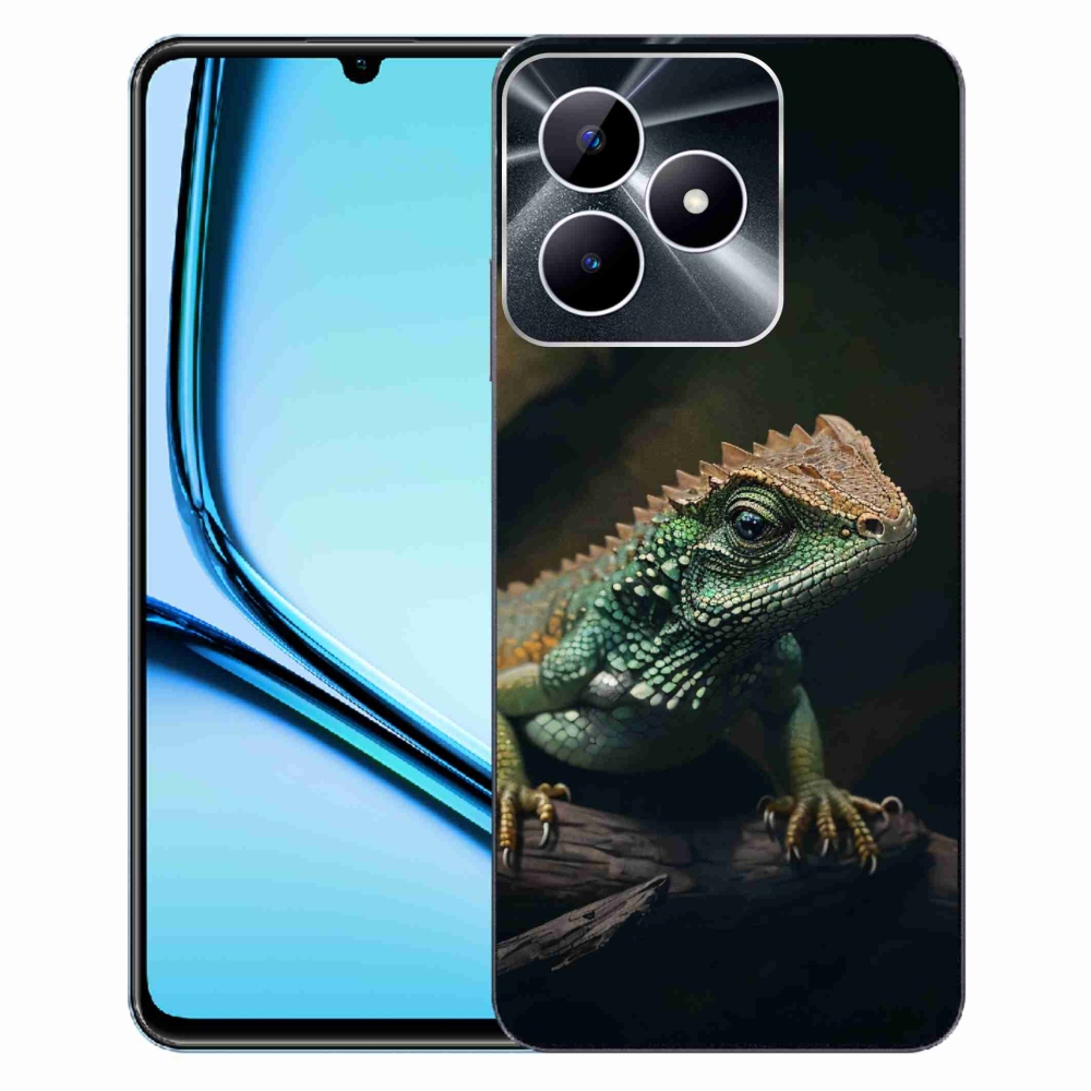 Zselés borító mmCase a Realme Note 50 készülékhez - gyík