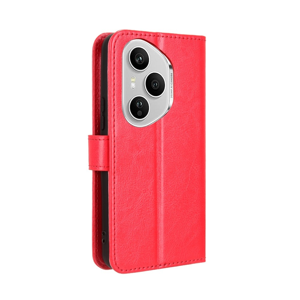 Őrült könyv tok a Honor 400 Pro-hoz - piros