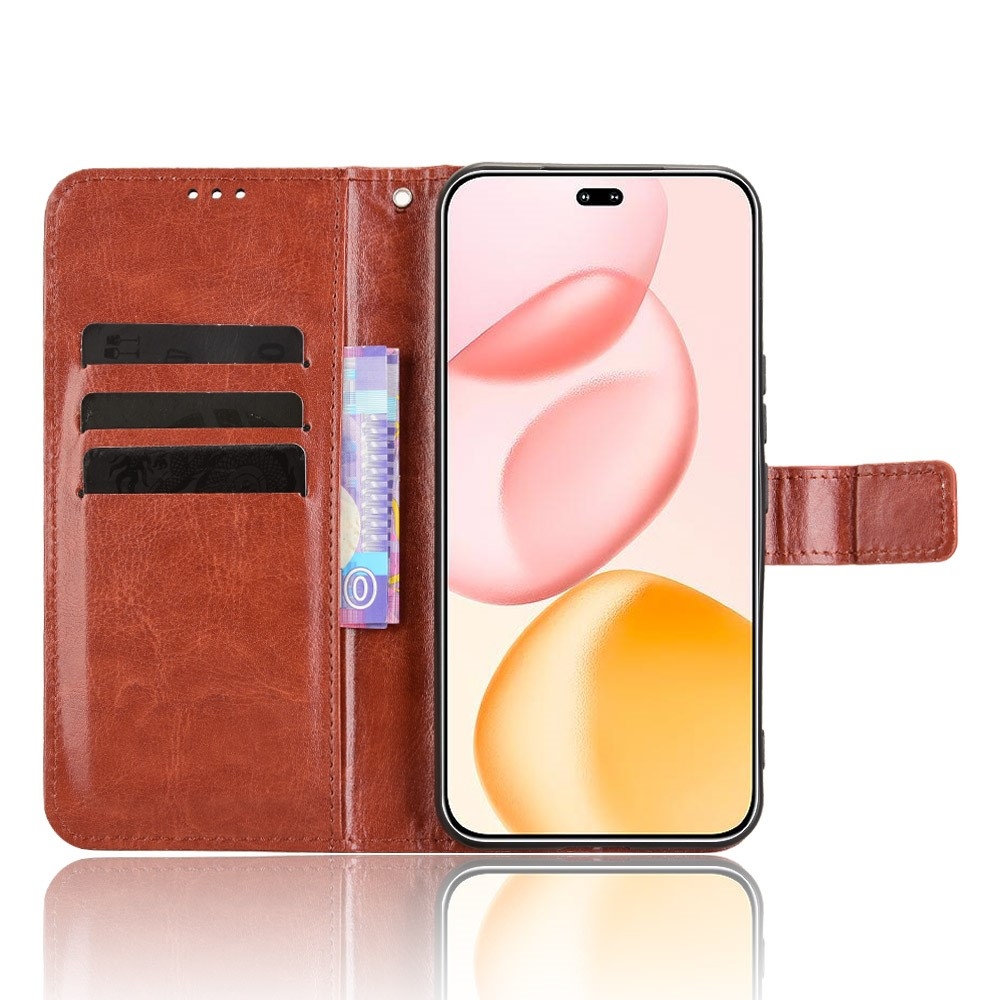 Őrült könyvtáska a Honor 400 Pro-hoz - barna